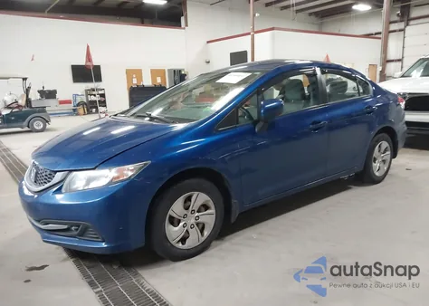 2015 Honda Civic Lx z USA, uszkodzony, nr VIN 2HGFB2F51FH553894
